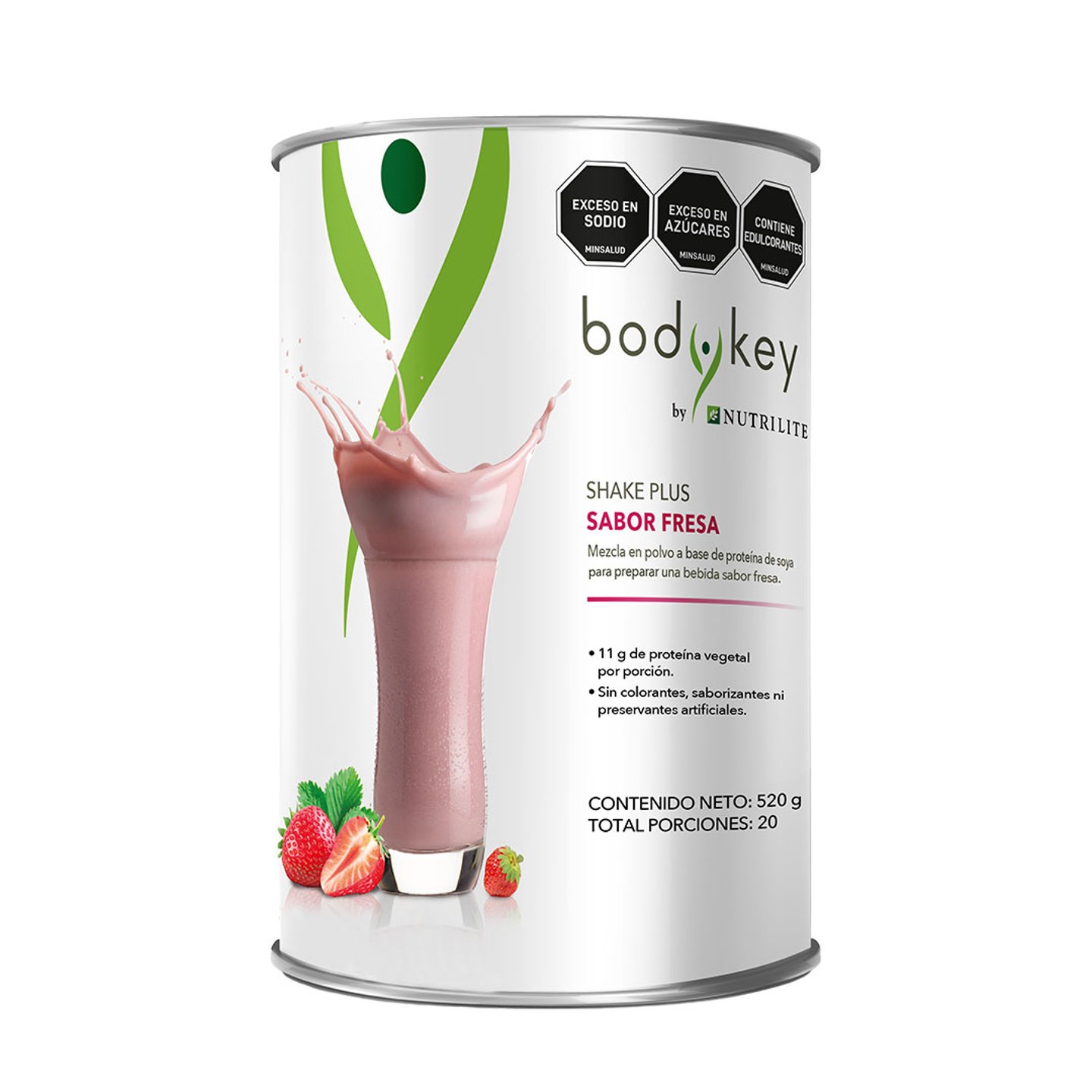 Shake Plus Sabor Fresa