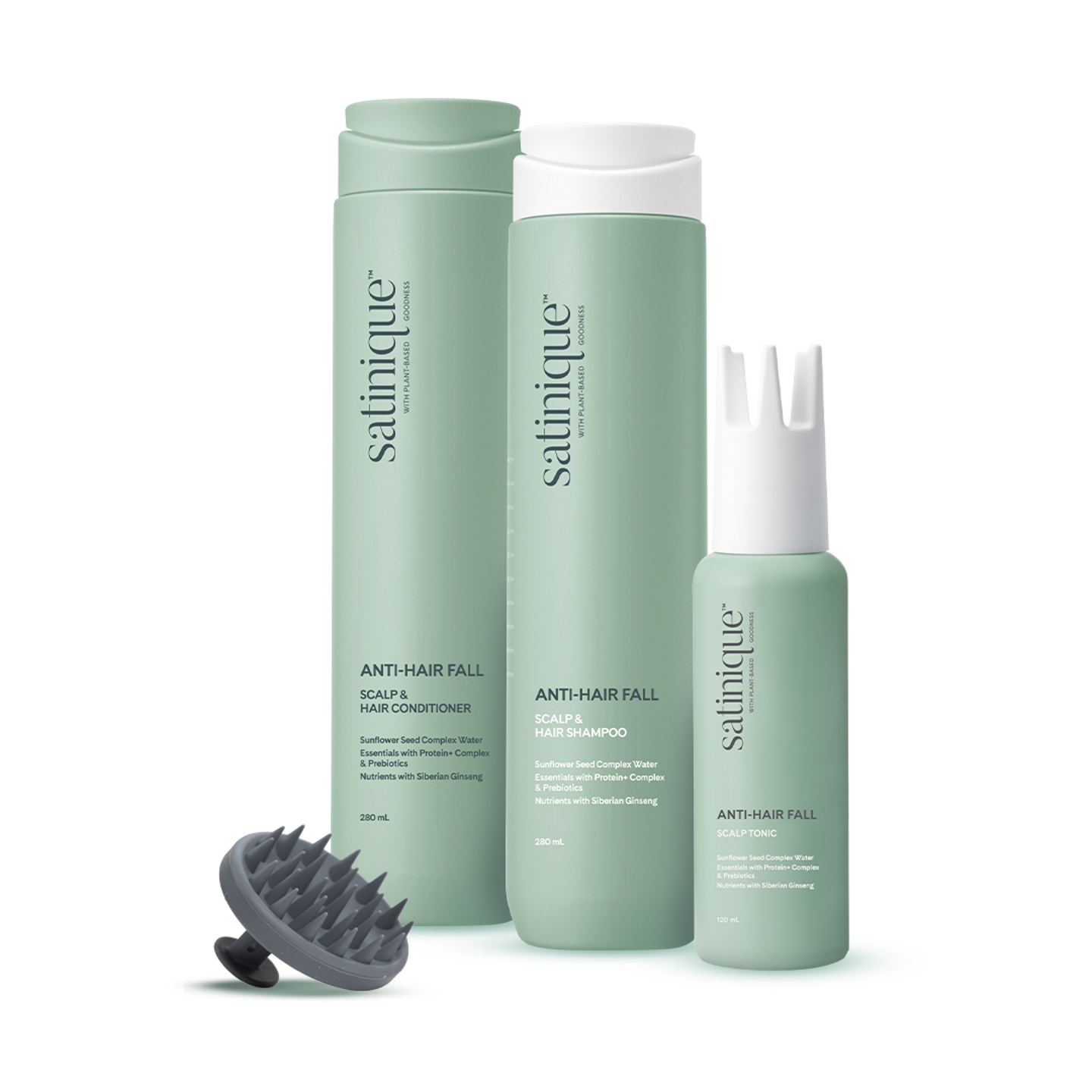 Productos de la solución anticaída Satinique