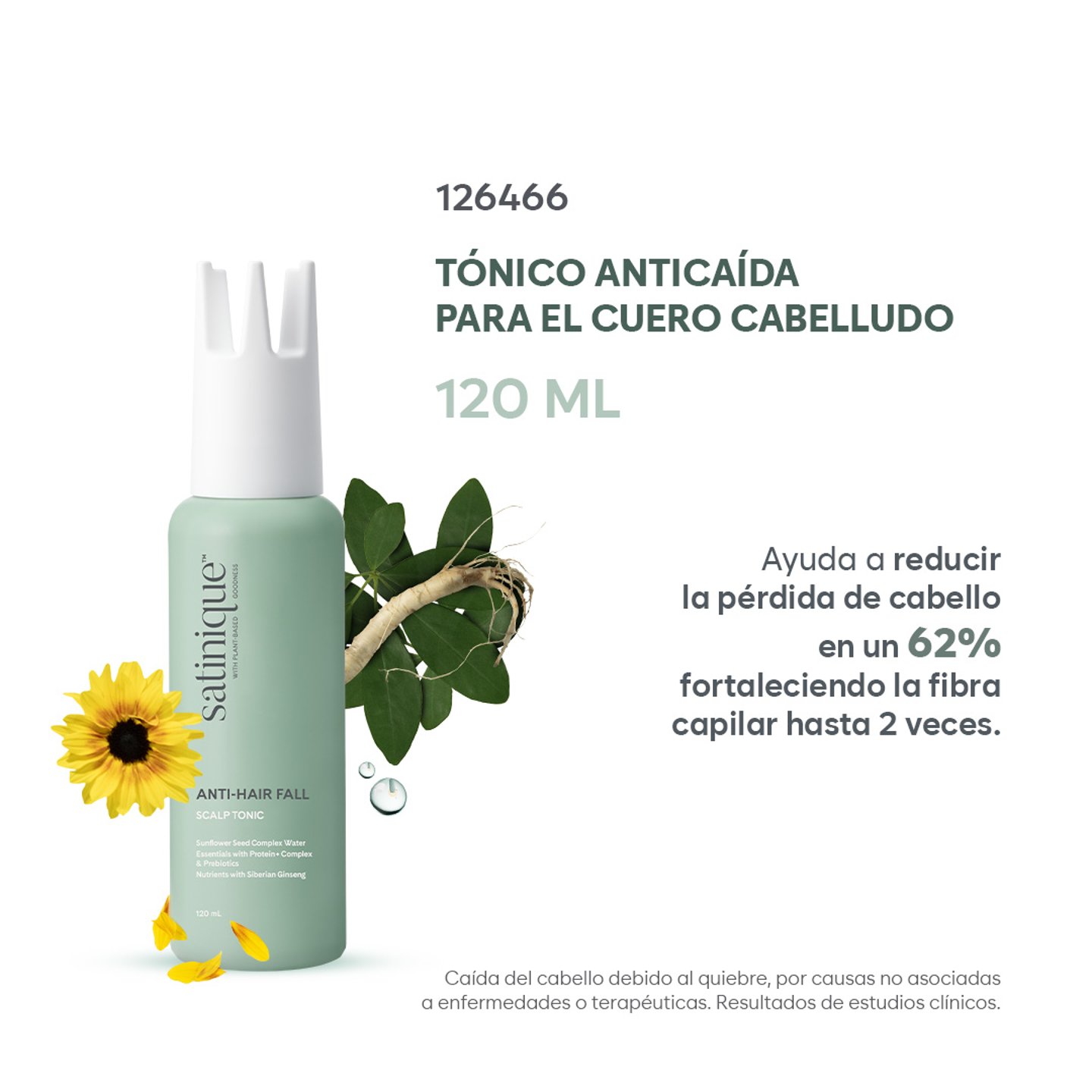 Claims Tónico Anticaída Satinique