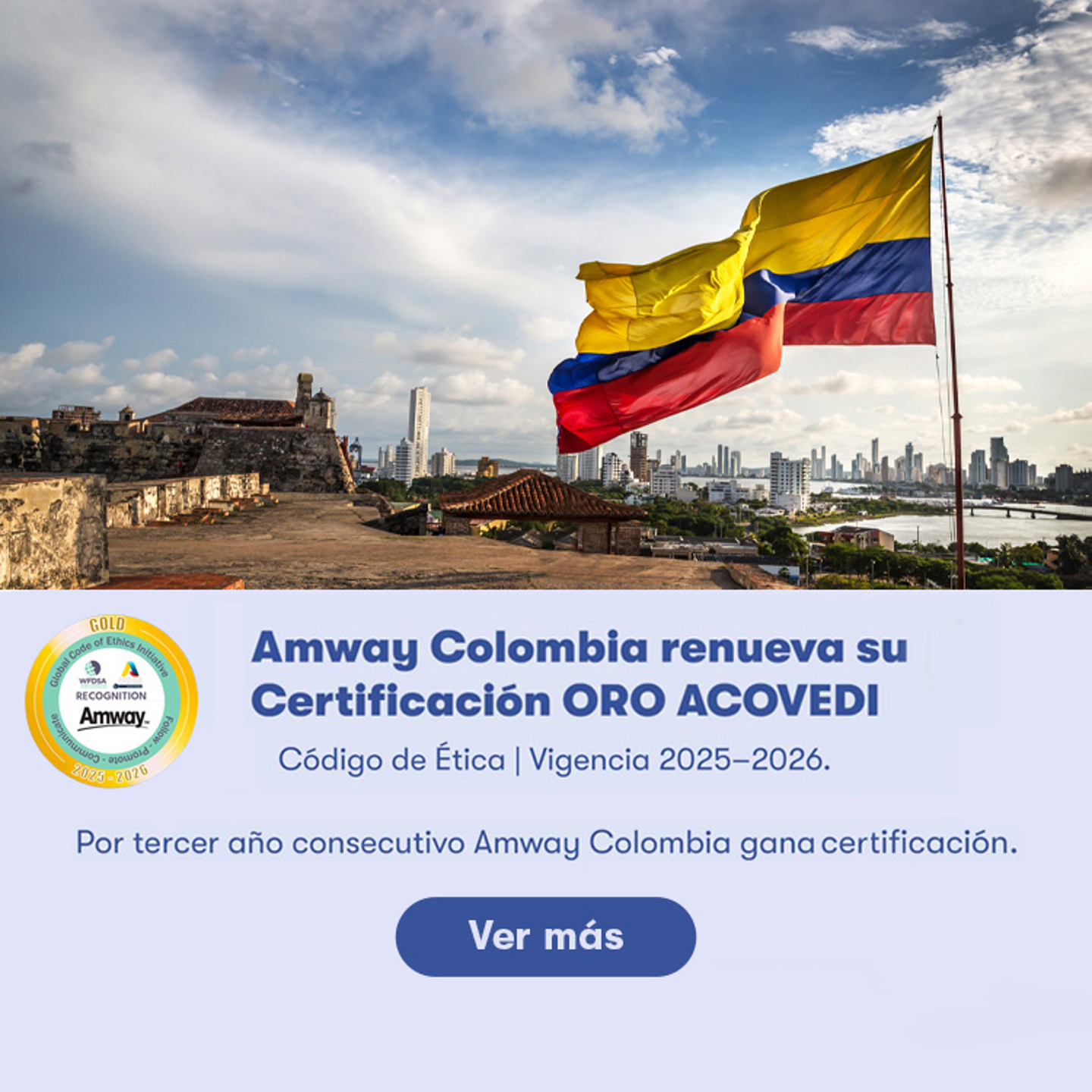 Certificación ORO ACOVEDI