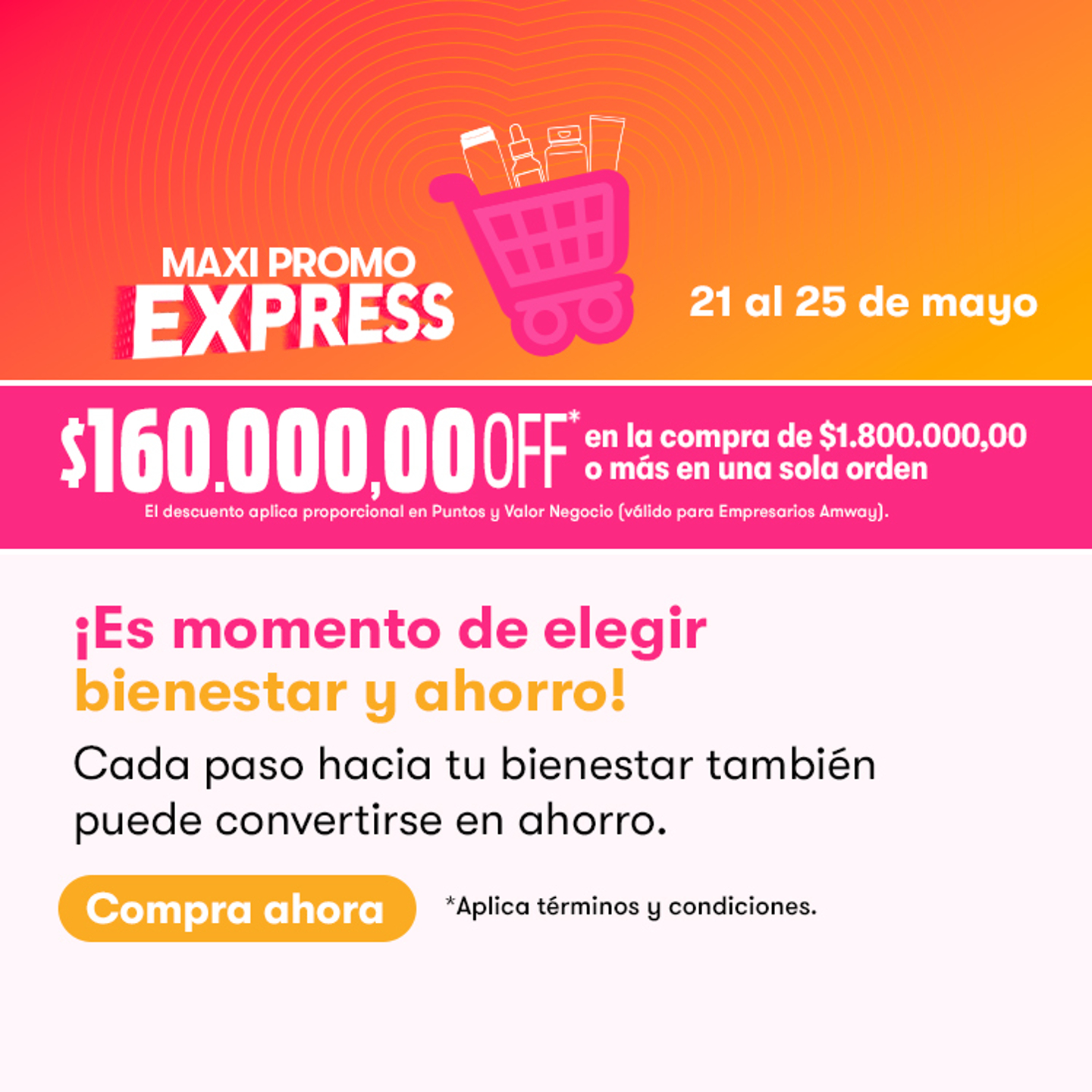 Lanzamiento Maxi Promo Express