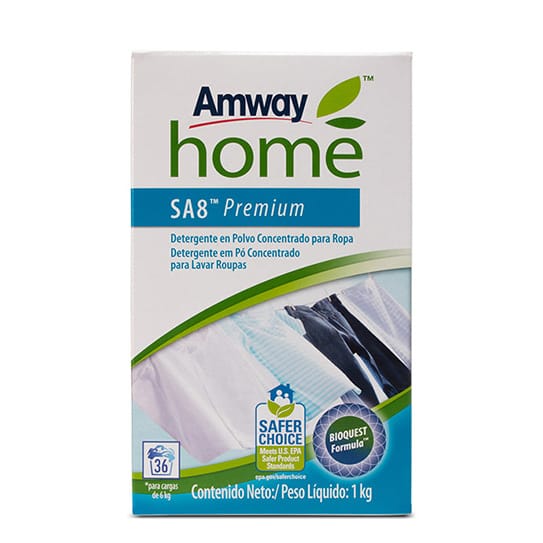Detergente en polvo biodegradable